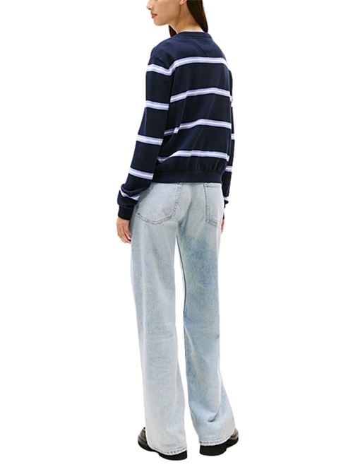 Maglioncino a righe in cotone Tommy Jeans | DW0DW20159C1G